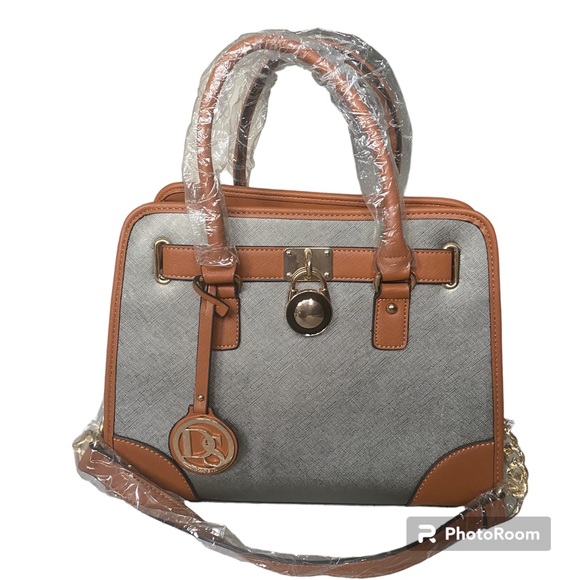 Dasein Gray Purse 2 piece Set NWT - Picture 1 of 12